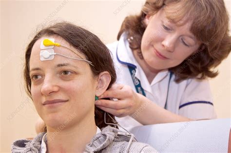 auditory brainstem response test.